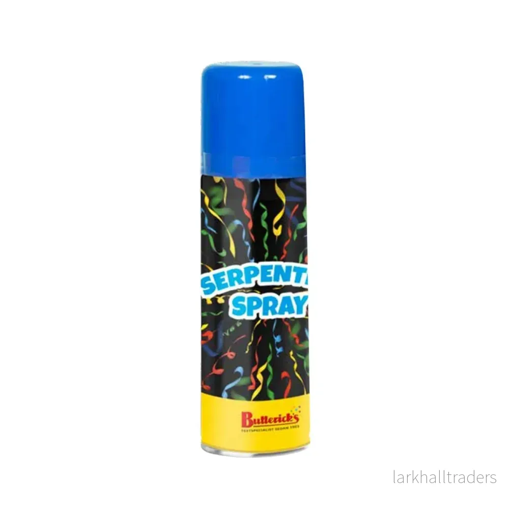 Serpentinspray, blå 83 ml