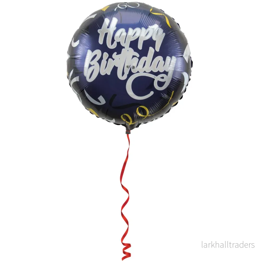Folieballong, happy birthday 45 cm - Bild 2