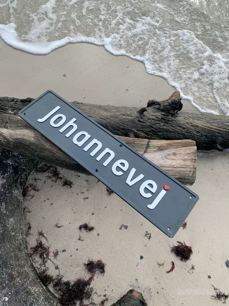 Vägskylt - Johannevej - Bild 2