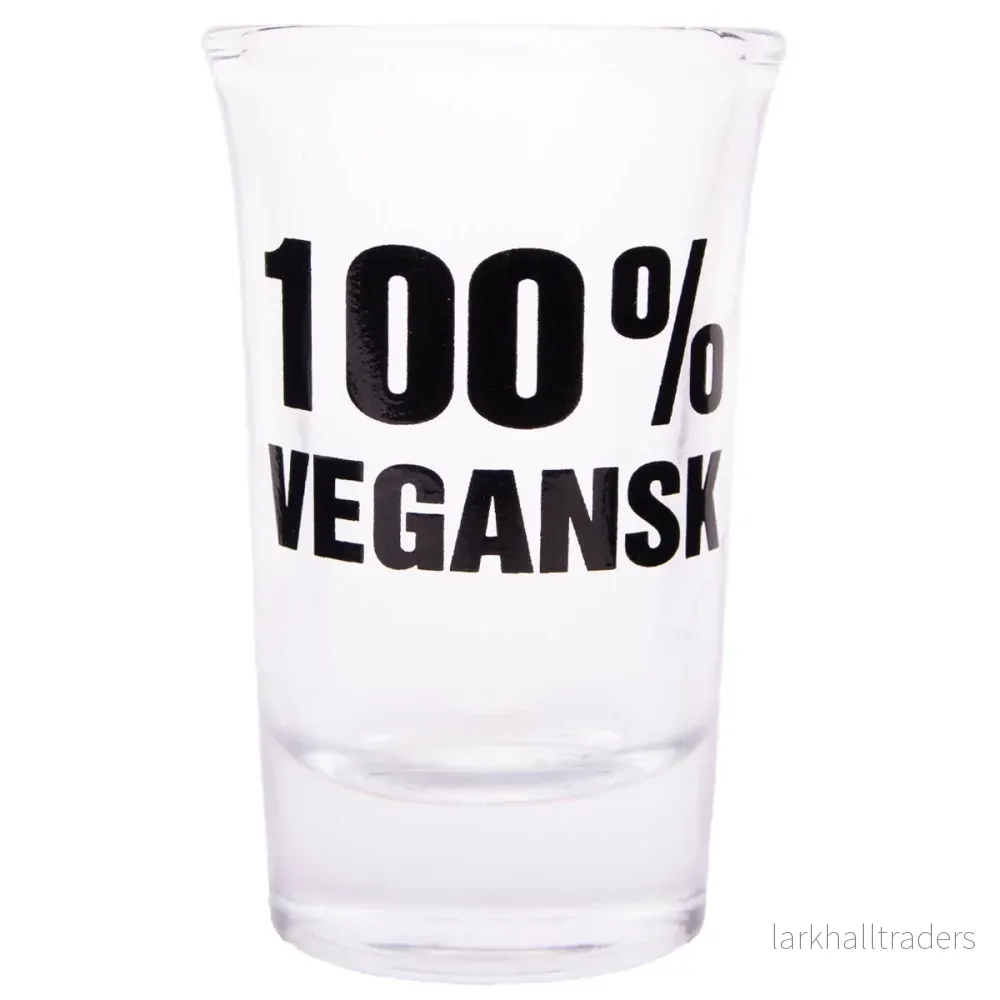 Snapsglas, 100% vegansk Snapsglas, 100% vegansk