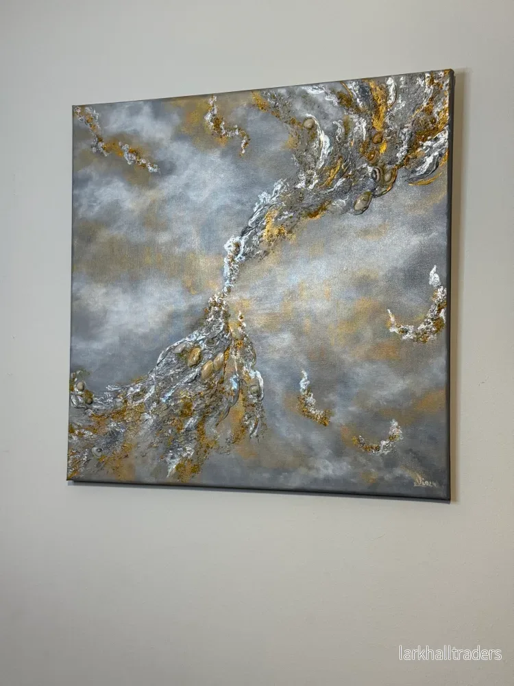 In the Depths of the Sky - Original Konstverk i blandteknik - Bild 2