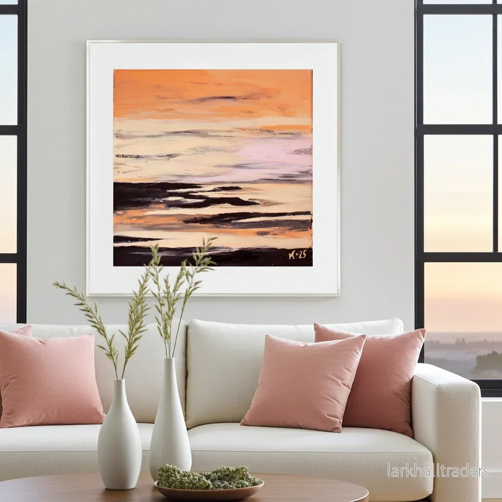 Fine Art Print: Coral Beach Piece 2 – Svensk Havslandskap Konst - Bild 3