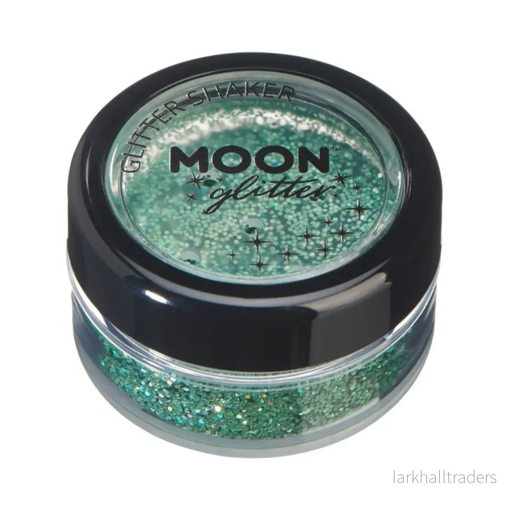Moon Glitter Holographic Glitter Shakers, green 5 g Moon Glitter Holographic Glitter Shakers, green 5 g