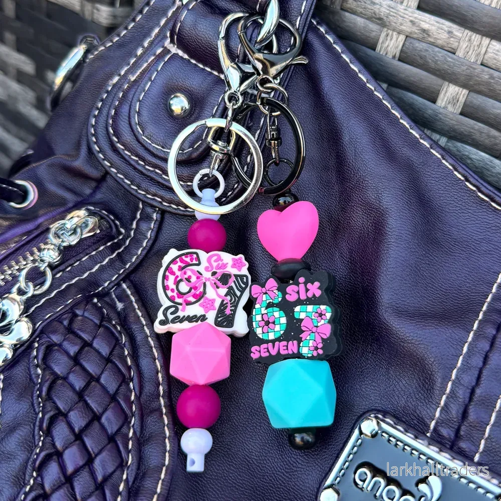DIY-kit nyckelring "67" - Bild 2