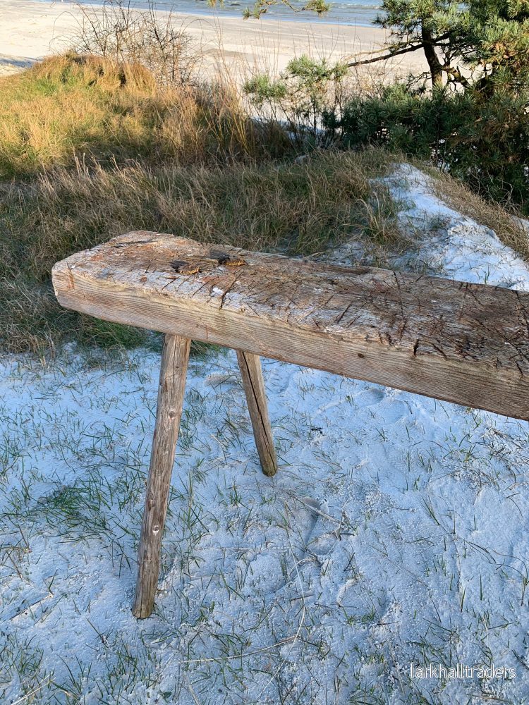 Hackblock med helt fantastisk patina - Bild 3