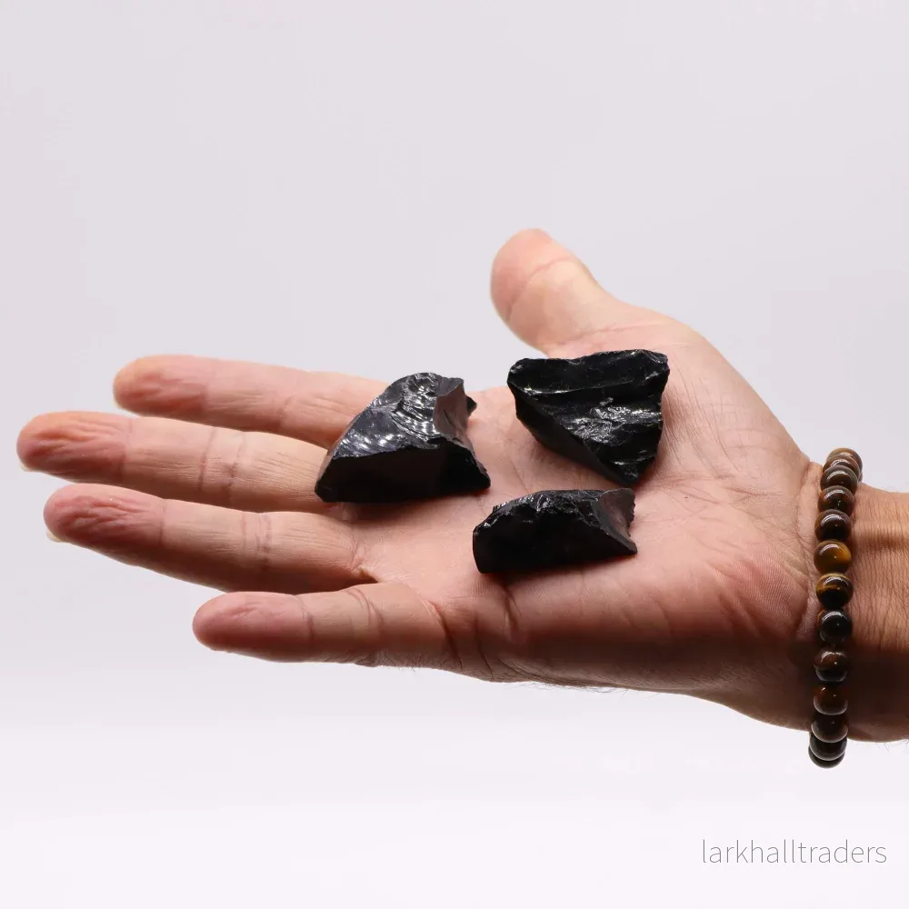 Rå obsidian – ca 250 g - Bild 2