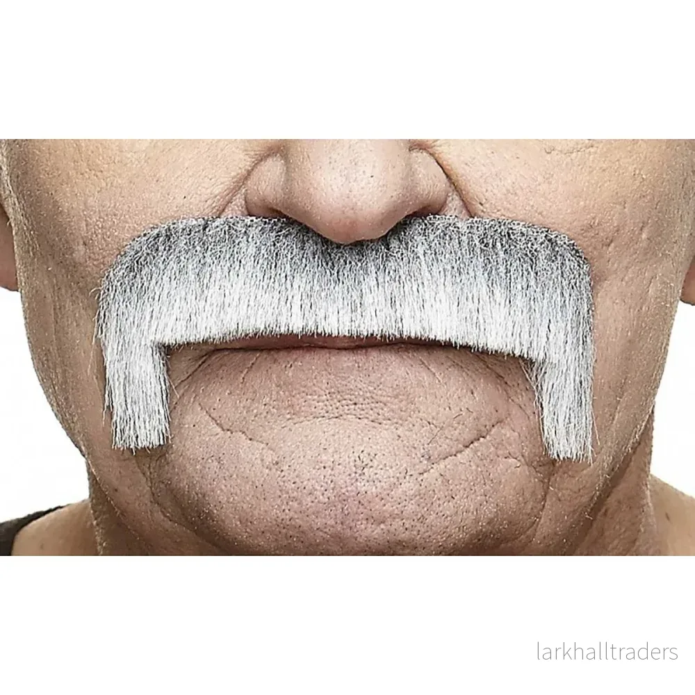 Mustasch, magnum grå/vit Mustasch, magnum grå/vit