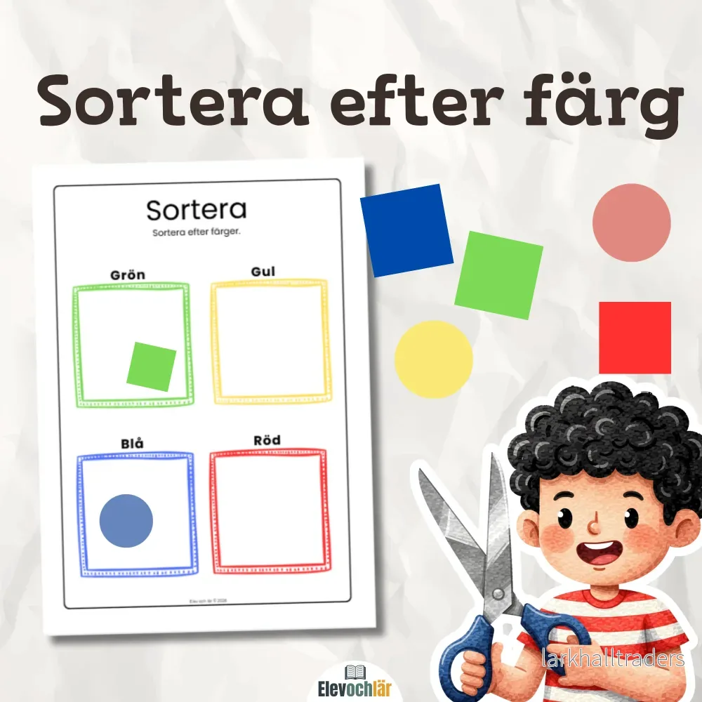 Sortering efter färg