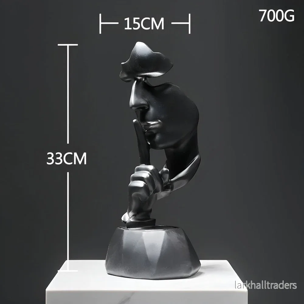 FaceImpress Skulptur – Kreativ Abstrakt Ansiktsfigur i Modern Design - Bild 3