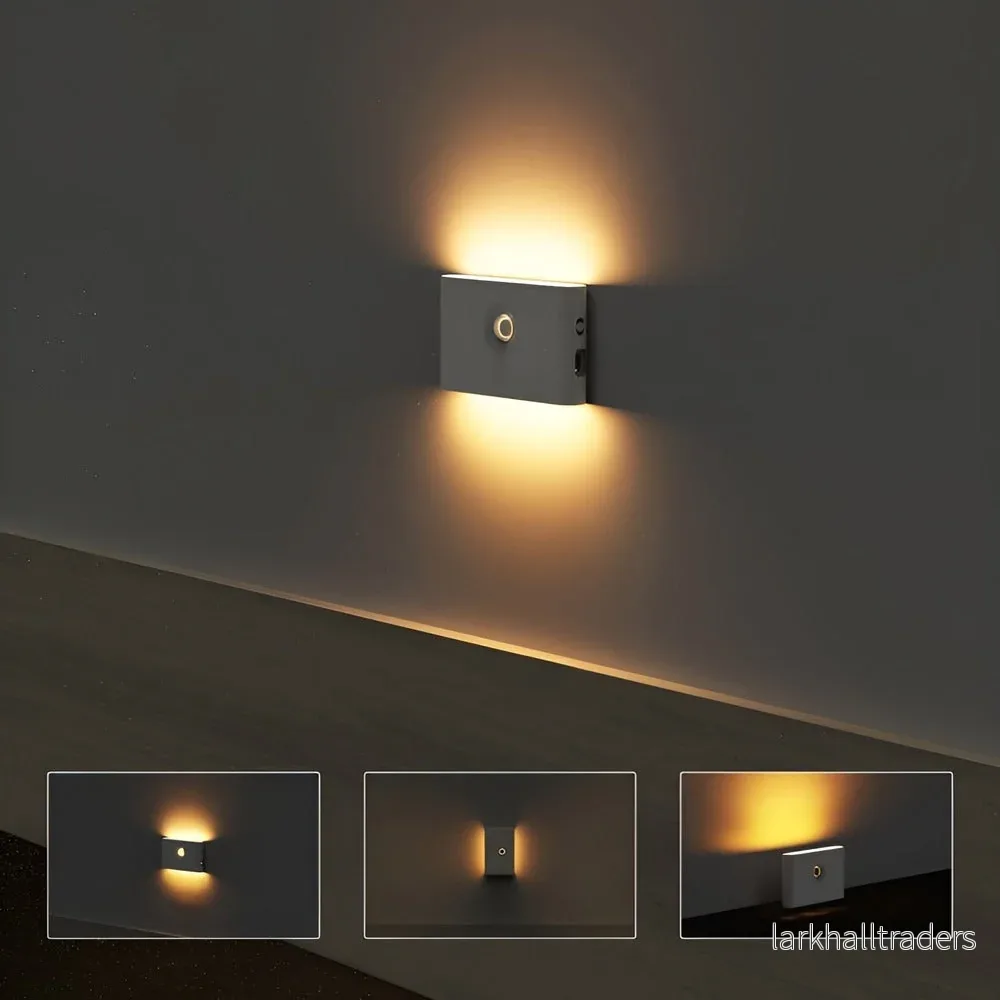 LumoSense – Intelligent LED Vägglampa med Rörelsesensor LumoSense – Intelligent LED Vägglampa med Rörelsesensor