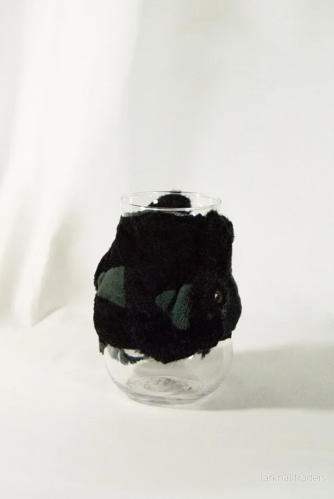 Teddy Vase - Svart