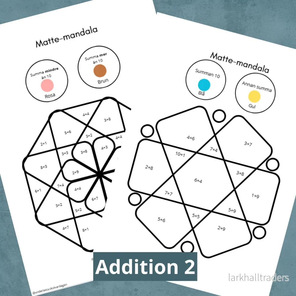 Matte-mandalas Addition 2 Matte-mandalas Addition 2