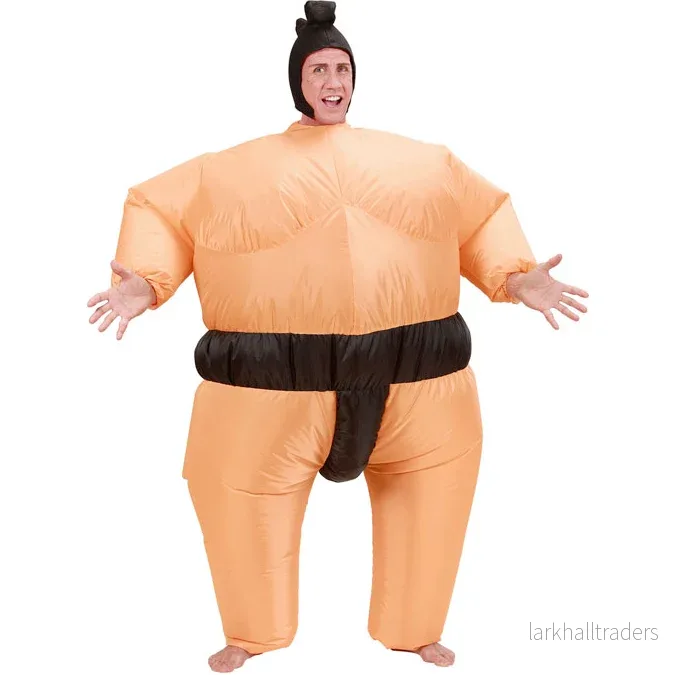 Uppblåsbar dräkt, sumobrottare - Bild 2
