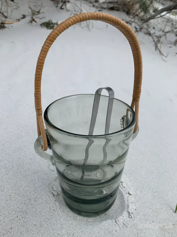Holmegaard ishink med tång Holmegaard ishink med tång