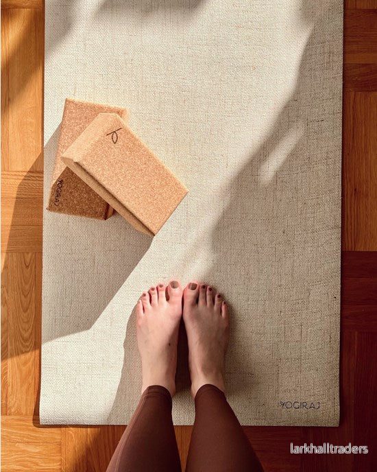 Yogamatta Organic premium mat, 6mm - Bild 2
