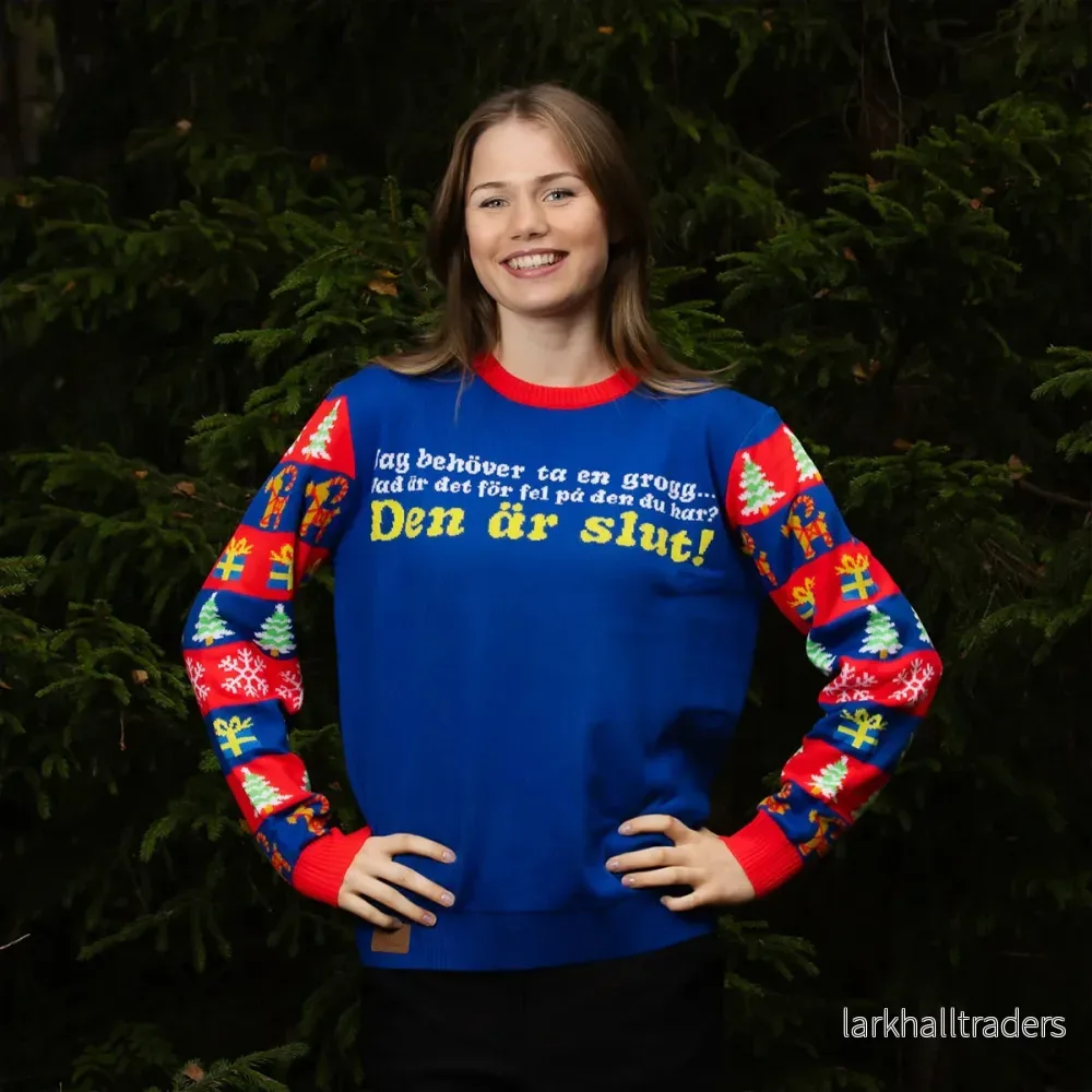 Jultröja Jag behöver en grogg - Bild 2