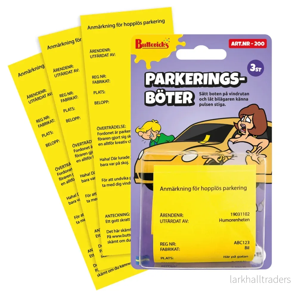 Parkeringsböter (SE) Parkeringsböter (SE)