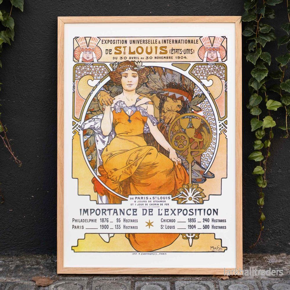 Exposition de Saint Louis Poster