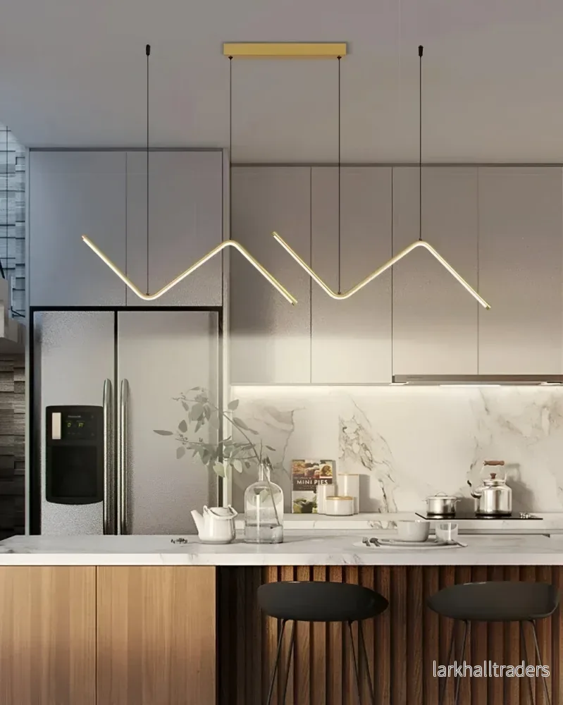 TriLume – Lyxig Triangulär LED Pendellampa med Modern Design - Bild 3
