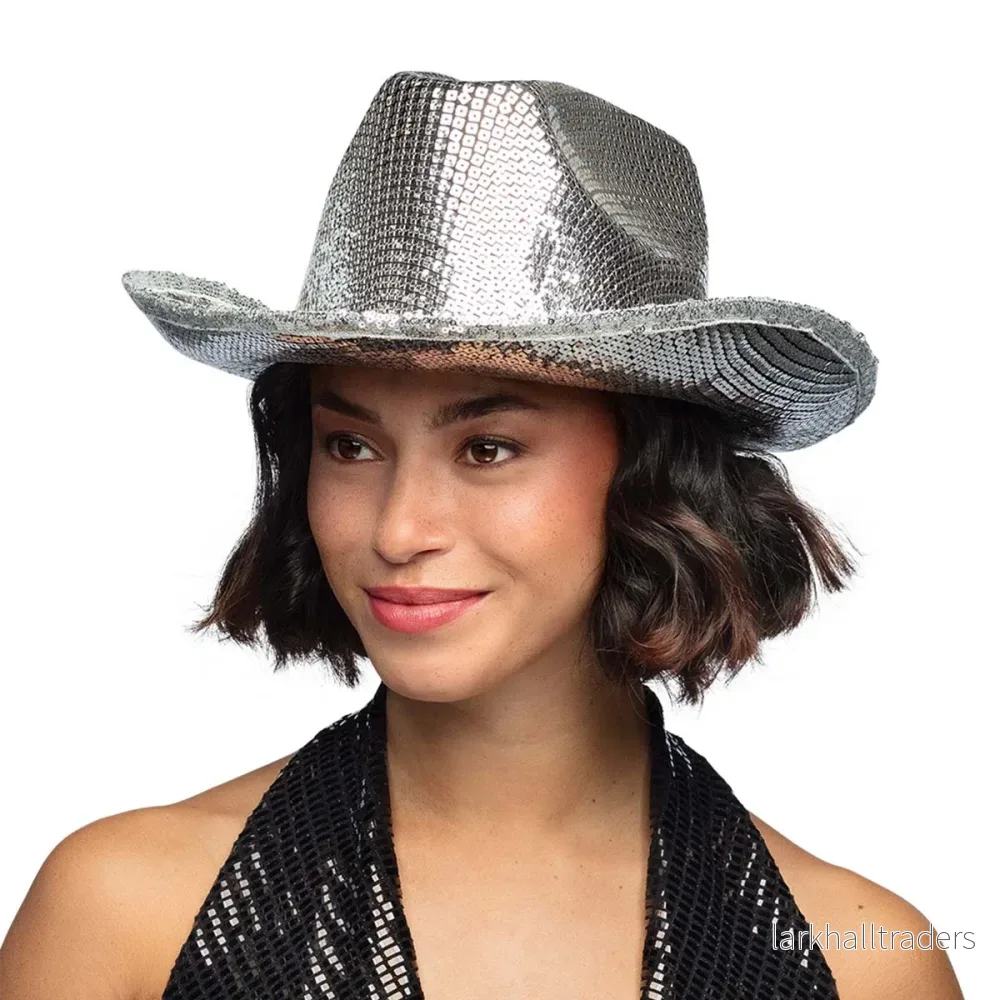 Cowboyhatt, groovy silver - Bild 2