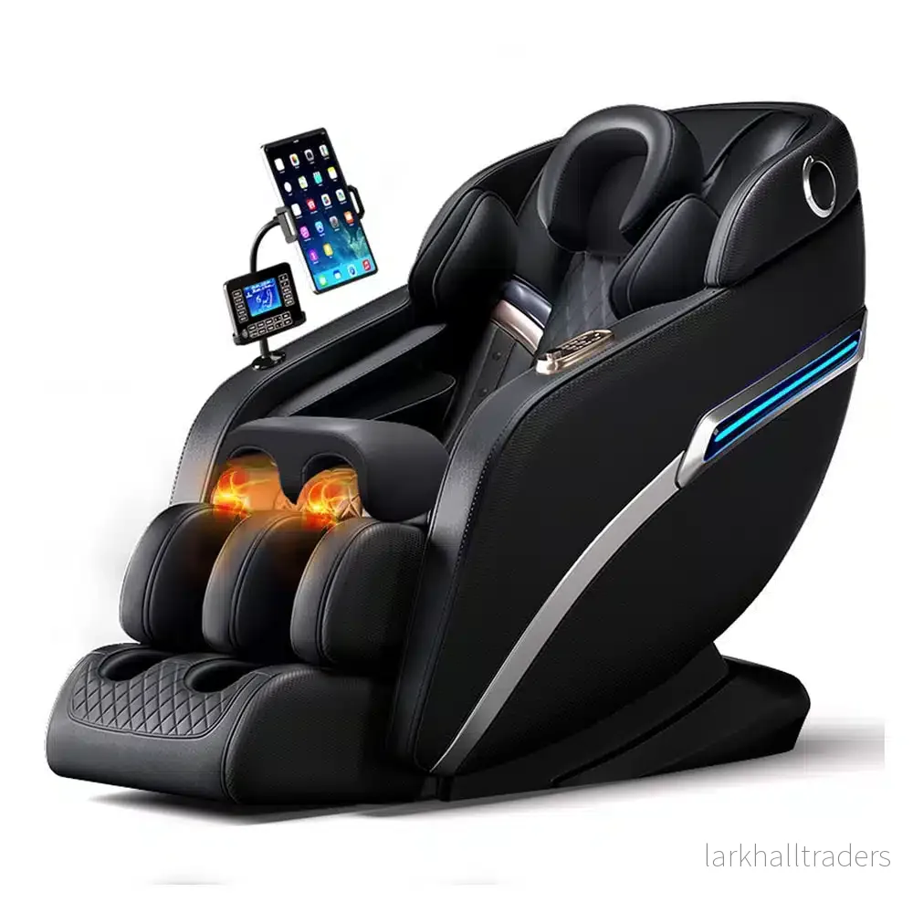 Massagestol 4D Pro+ Svart med Värmeterapi och Röststyrning – Modell M9 Massagestol 4D Pro+ Svart med Värmeterapi och Röststyrning – Modell M9