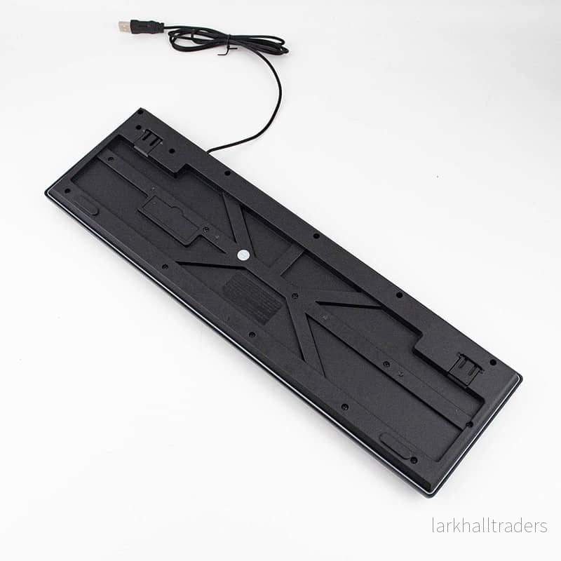Backlight gamer-tangentbord – modell KR-6300 Ergonomisk design - Bild 3