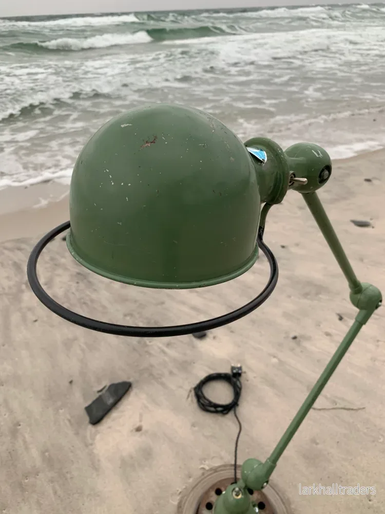 Jieldé bords-/vägglampa med två armar - Grön - Bild 3