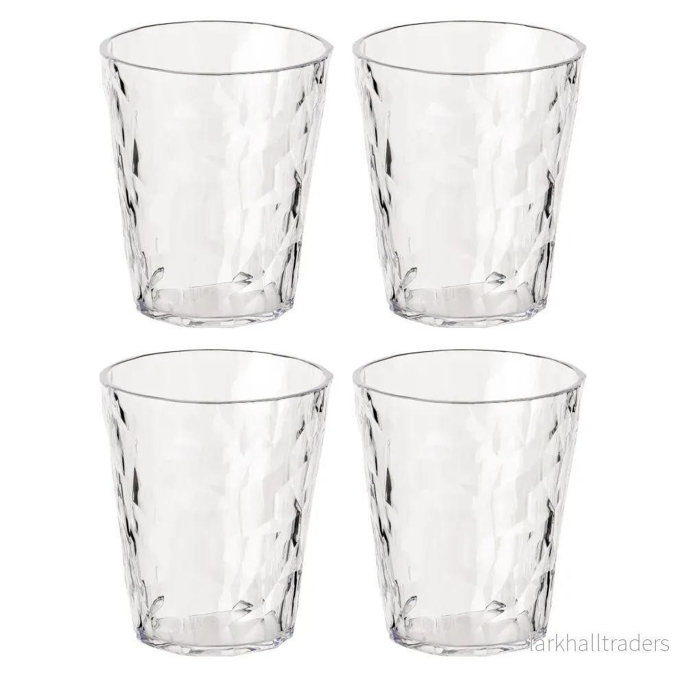 Dricksglas Superglas club no.1 plast 25 cl crystal clear 4-pack Dricksglas Superglas club no.1 plast 25 cl crystal clear 4-pack