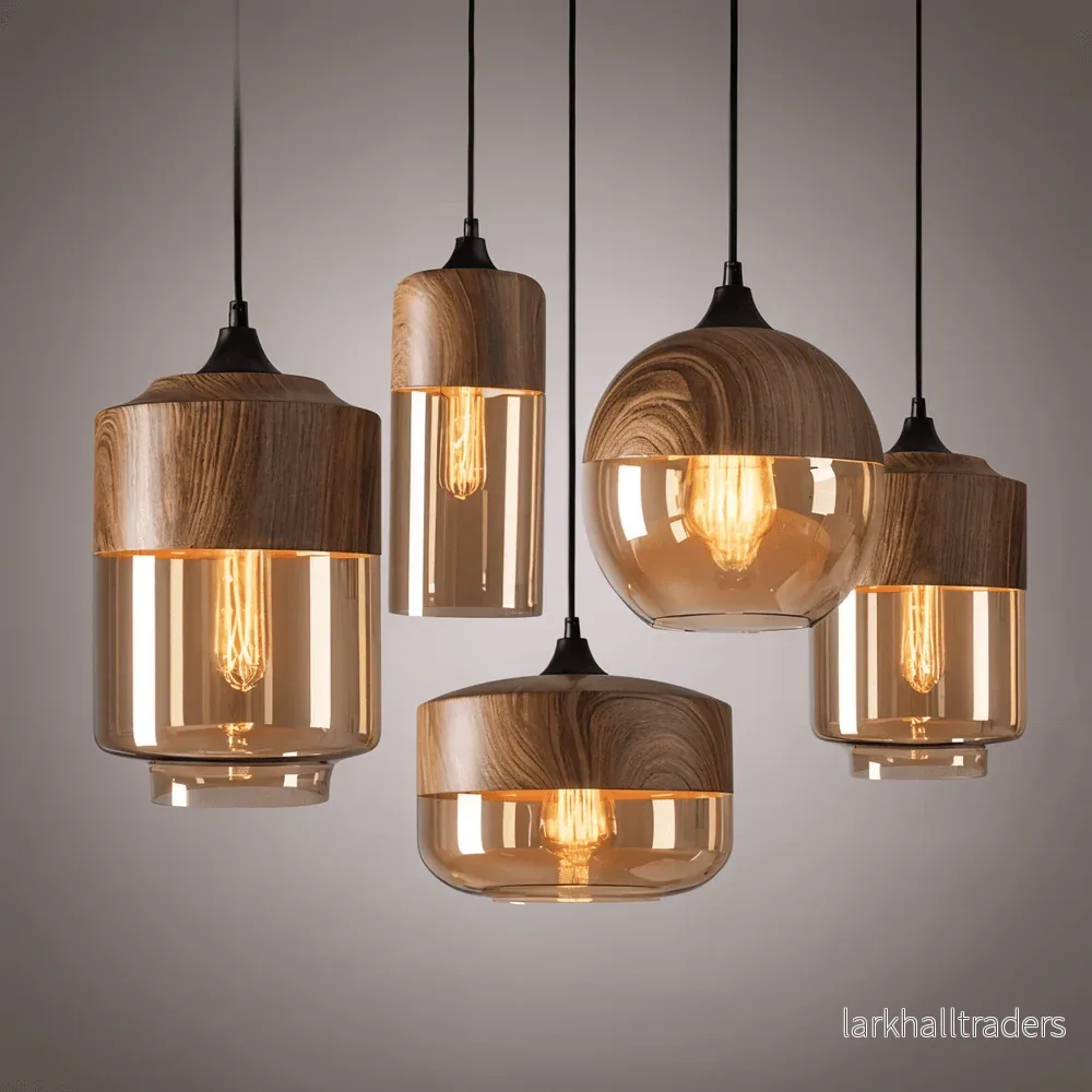 Loftoria – Retro-Modern Hängande Taklampa i Glas Loftoria – Retro-Modern Hängande Taklampa i Glas