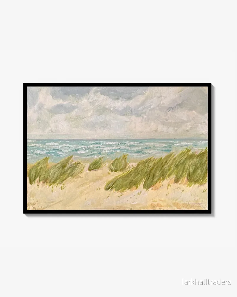 Windy Beach Poster Windy Beach Poster
