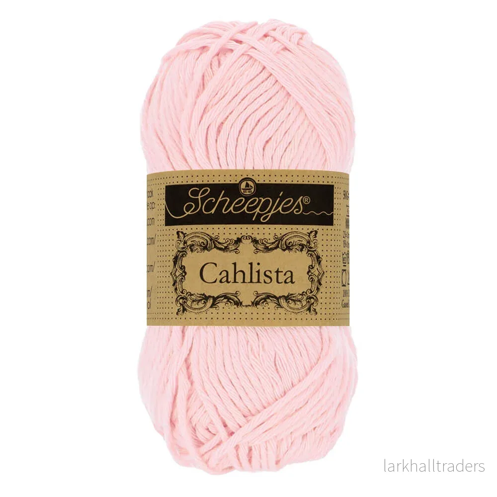 Scheepjes Cahlista 50g – 238 Powder Pink Scheepjes Cahlista 50g – 238 Powder Pink