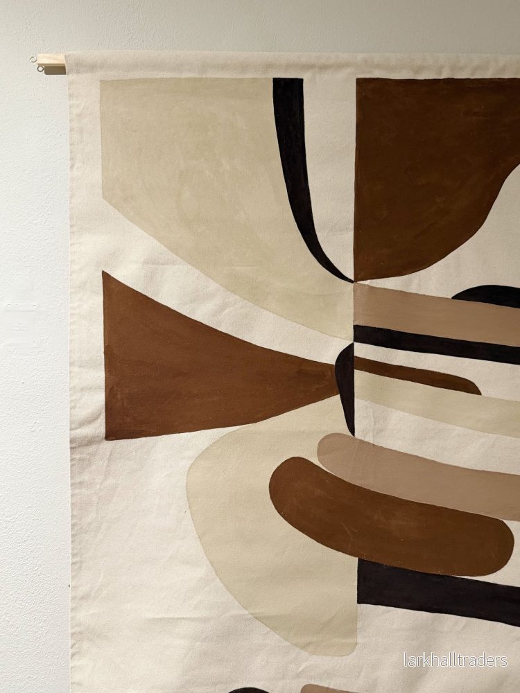 Textilkonst originalstycke - Basic shapes earthy tones - Bild 2
