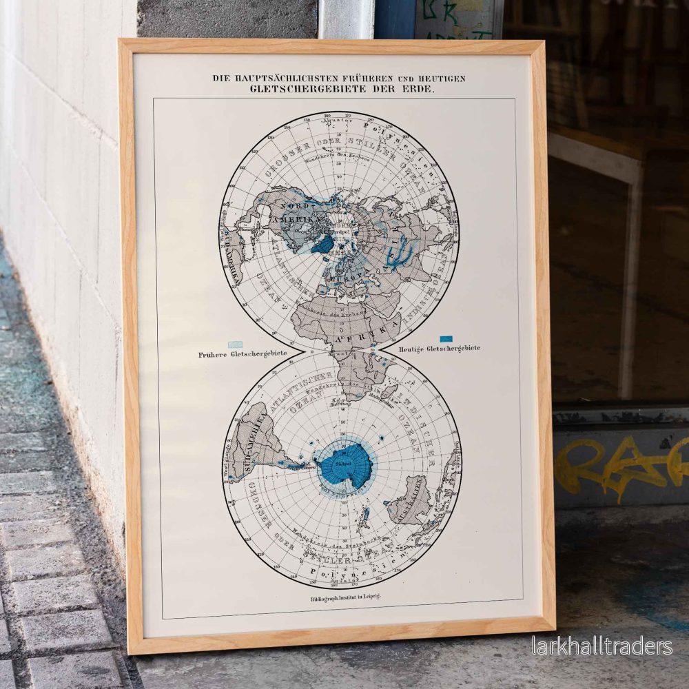 Jordens poler Poster Jordens poler Poster