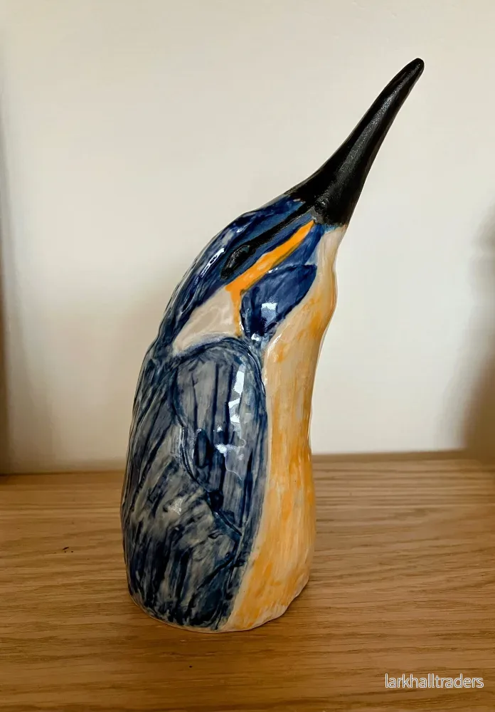 Kungsfiskare skulptur - Bild 3