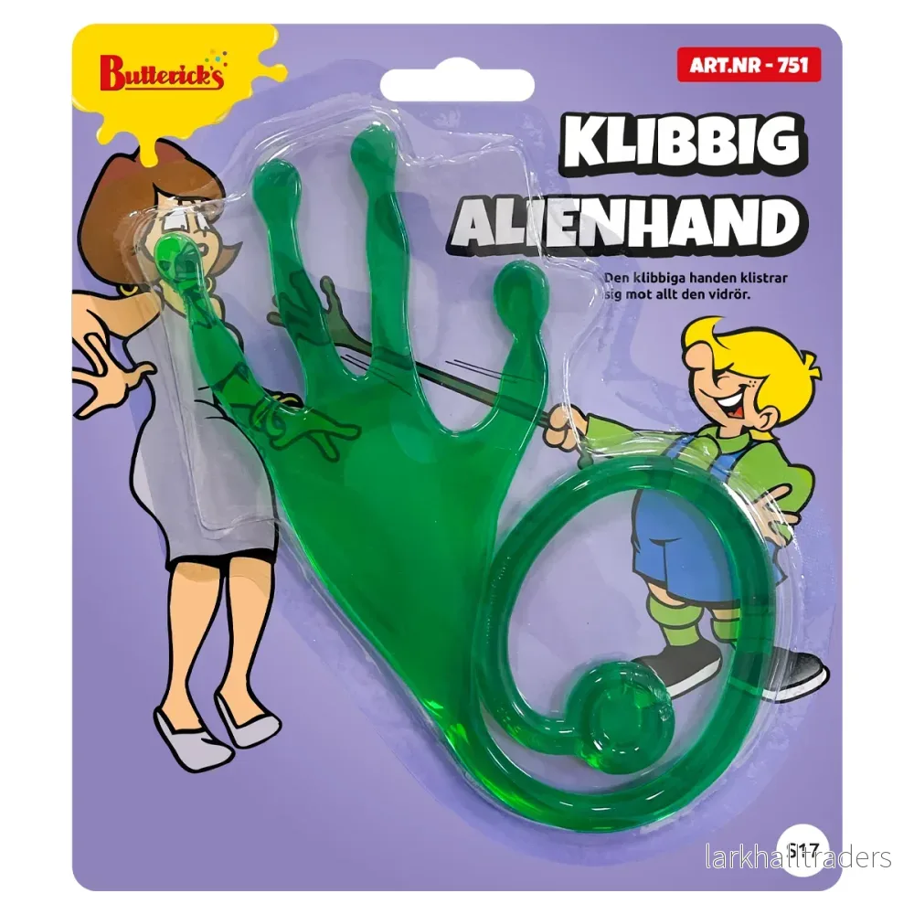 Klibbig alienhand Klibbig alienhand