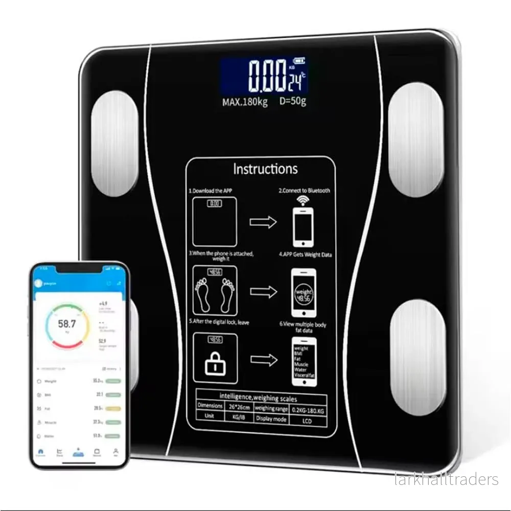 Badrumsvåg (180 kg) Pro - BMI-funktion & Bluetooth - Bild 2