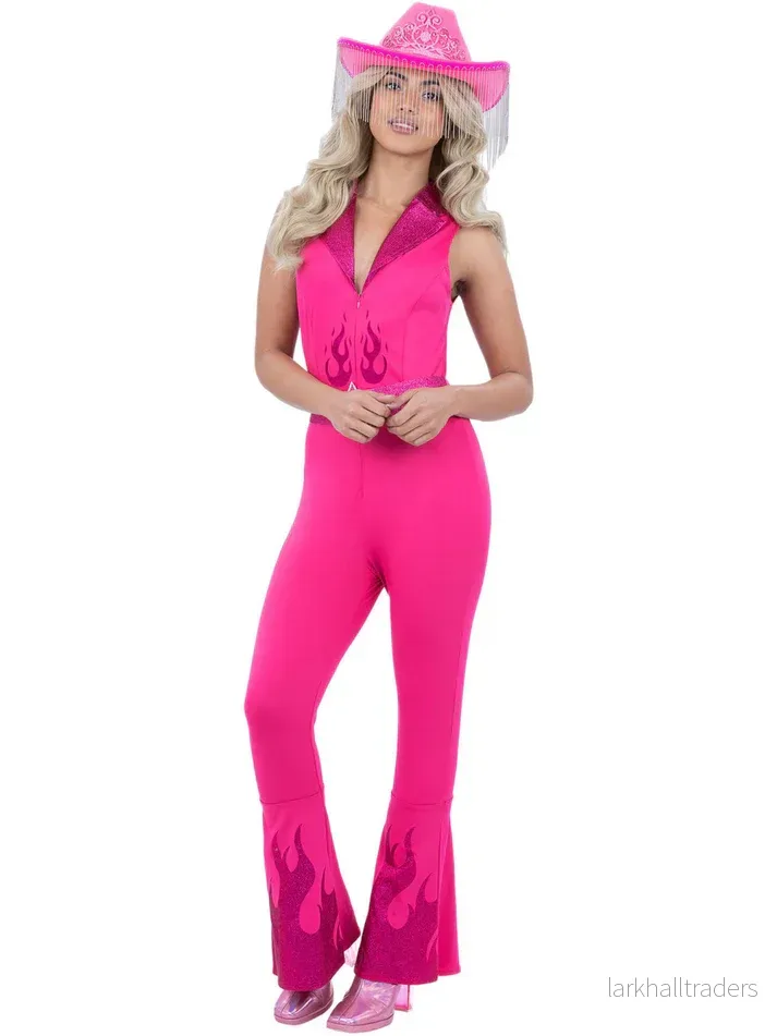 Jumpsuit cowgirl rosa - Bild 2
