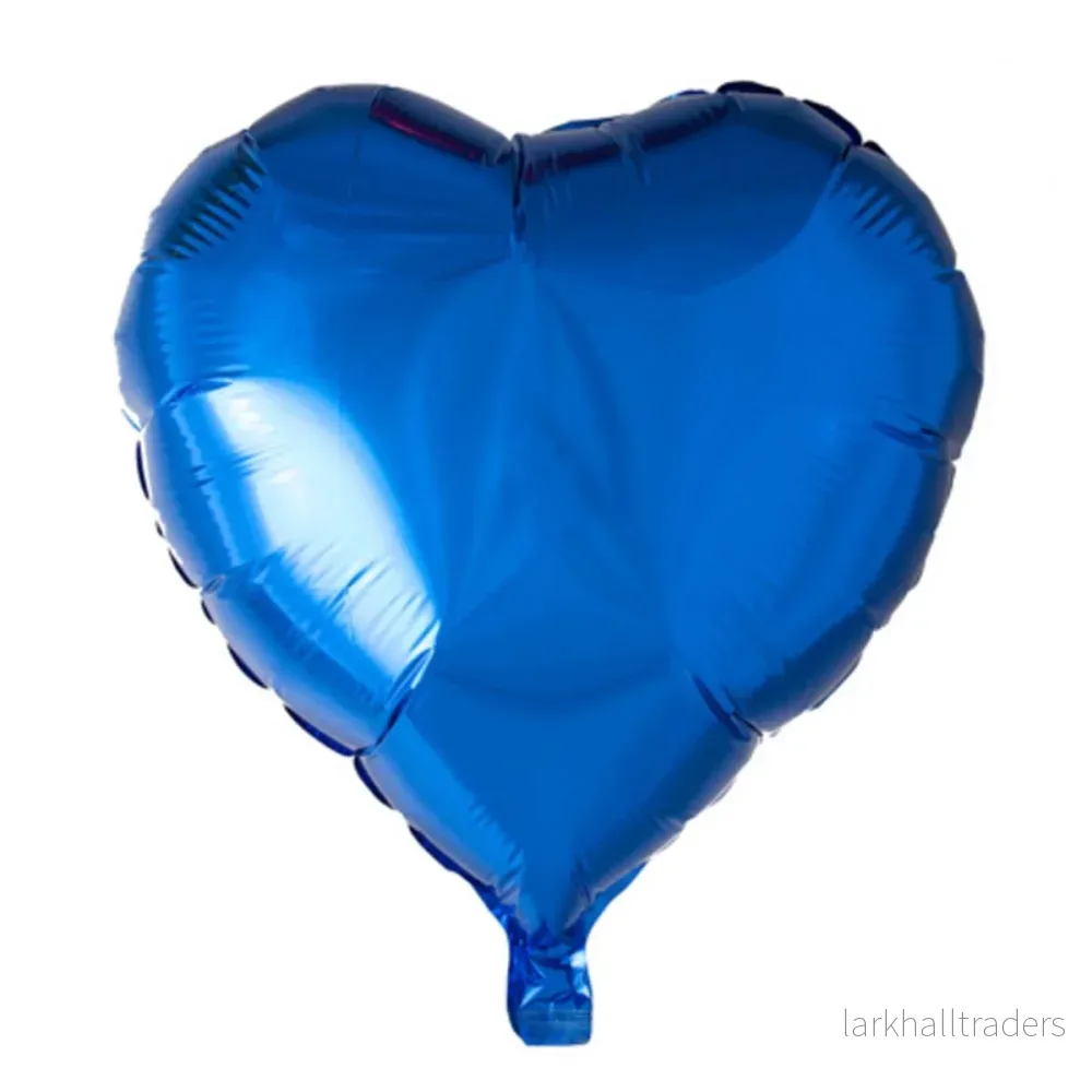 Folieballong, hjärta mörkblå 45 cm Folieballong, hjärta mörkblå 45 cm