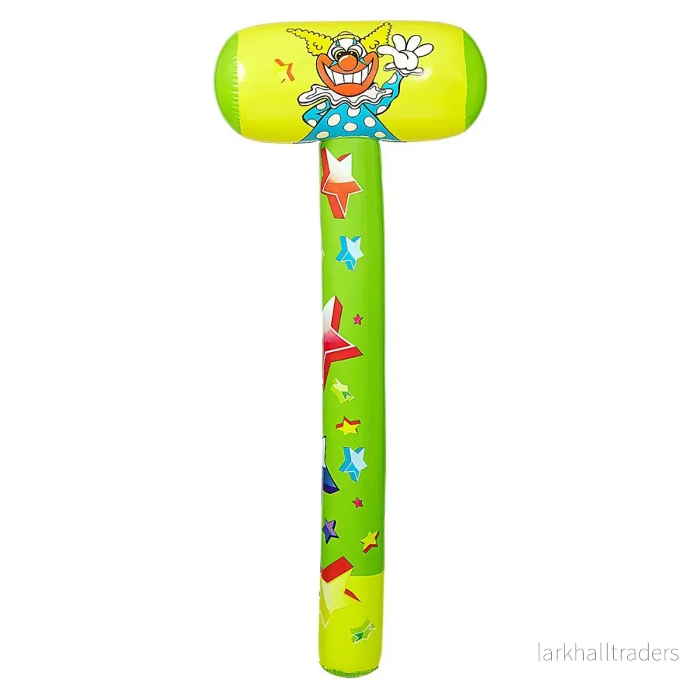 Uppblåsbar clownhammare, 96 cm