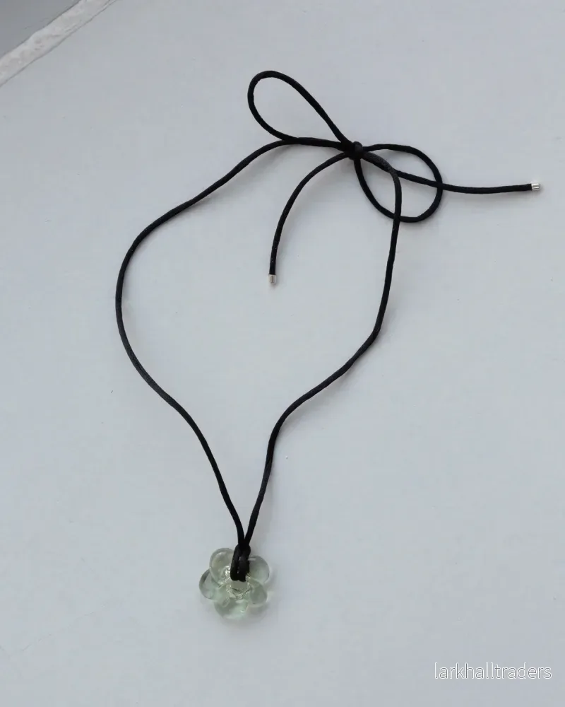 COSMIC MEDIUM GLASS FLOWER Halsband - Bild 3