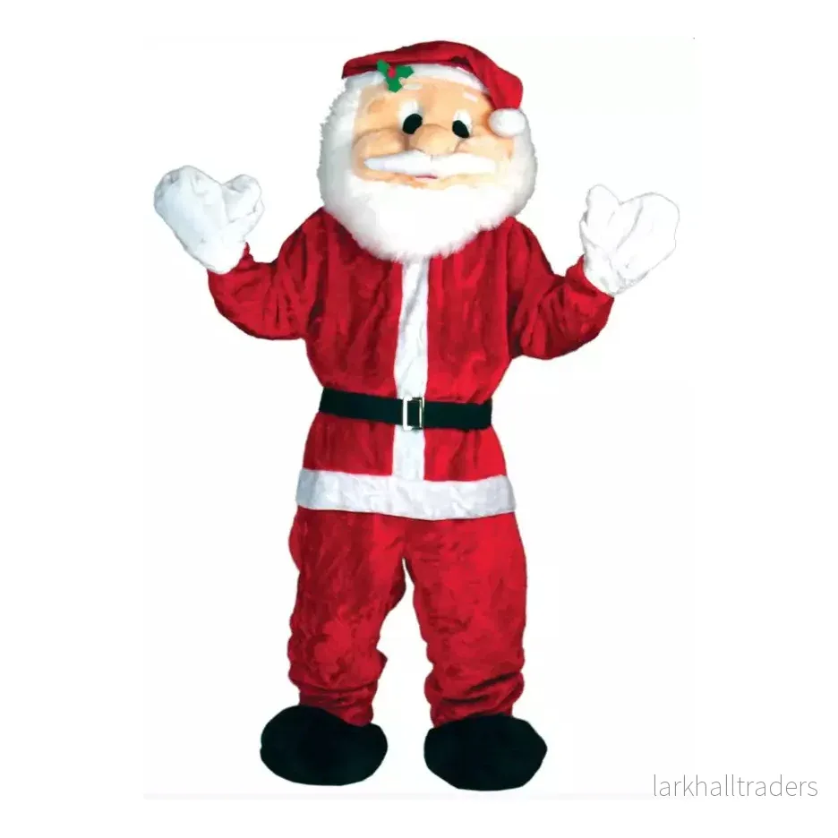 Maskotdräkt, tomte deluxe
