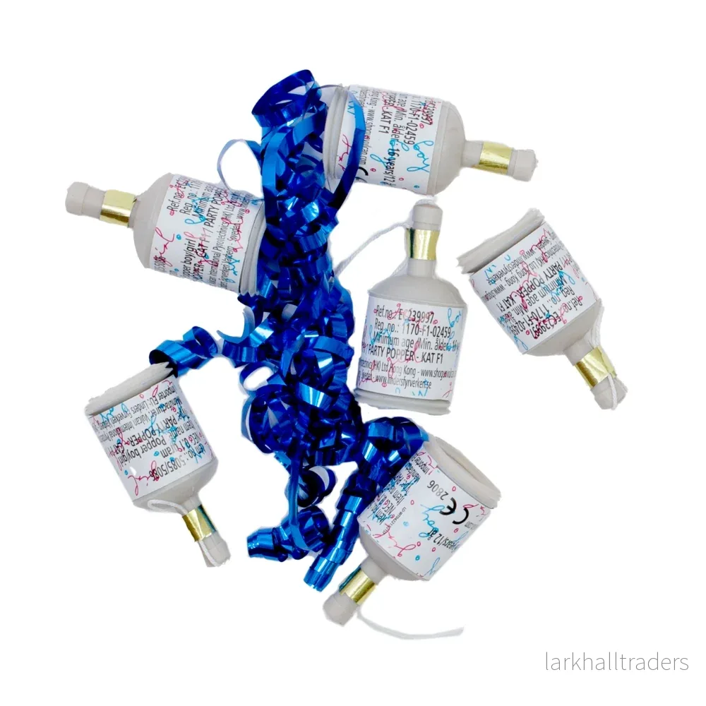Partypopper, boy 8 st Partypopper, boy 8 st