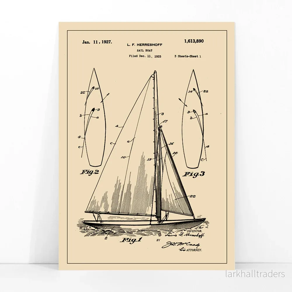 Segelbåtspatent Poster - Bild 3