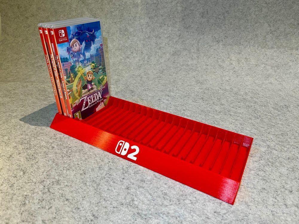 Spelställ för 24 Nintendo Switch 2-spel med NS2-loggan Spelställ för 24 Nintendo Switch 2-spel med NS2-loggan