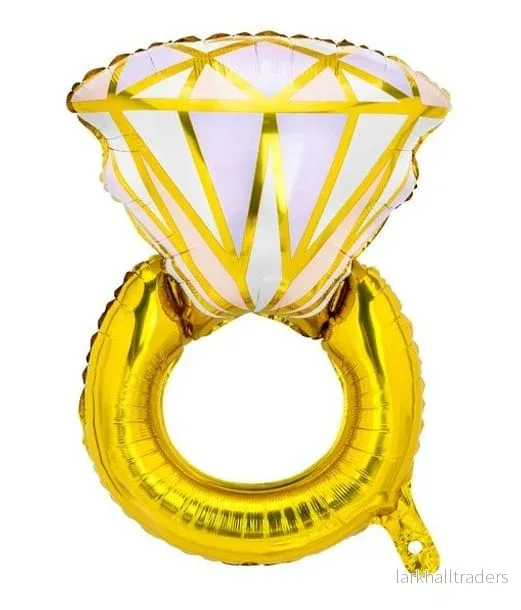 Folieballong, vigselring 60×95 cm Folieballong, vigselring 60×95 cm