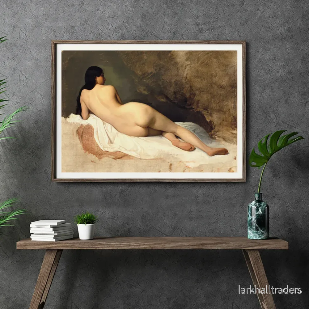 Liggande naken Poster Liggande naken Poster