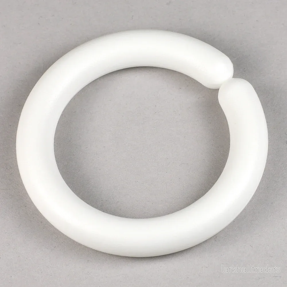 Barnvagnsring, vit Barnvagnsring, vit