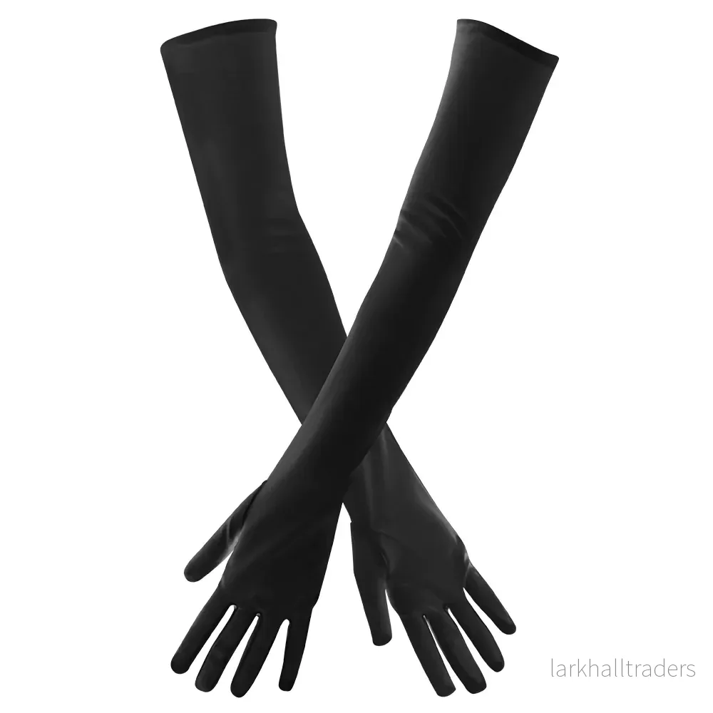 Handskar, svarta 59 cm - Bild 2