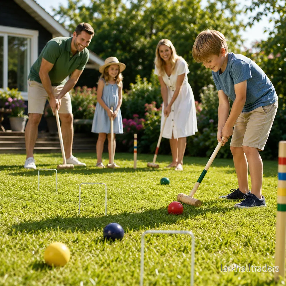 Sommarens stora trädgårdsspelspaket med 5 klassiska trädgårdsspel - Bild 2