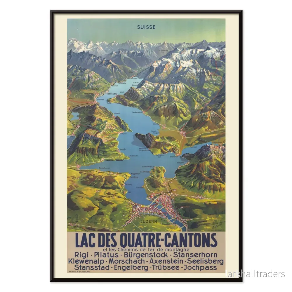 Lac Des Quatre-Cantons Poster - Bild 2